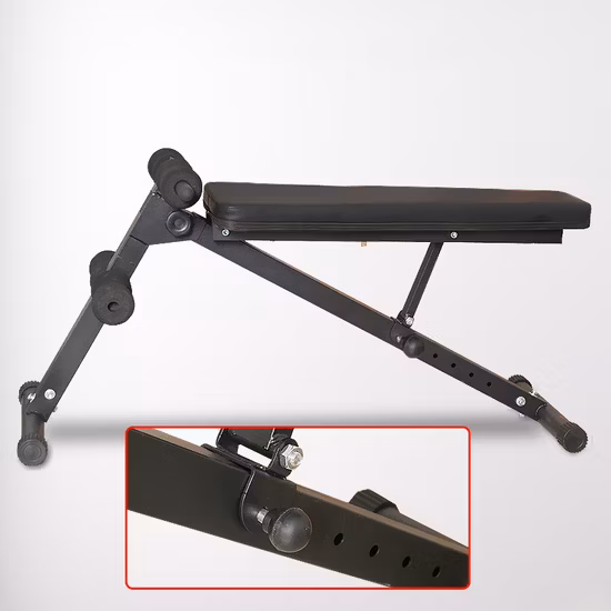 Entrenamiento abdominal plegable, abdominal, ejercicio, fitness, gimnasio, banco ajustable para sentarse Wyz19008